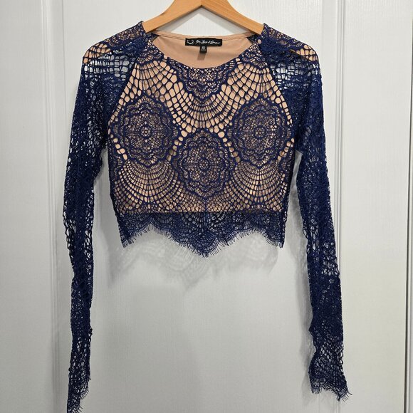 For love and lemons grace lace crop top - Picture 1 of 9
